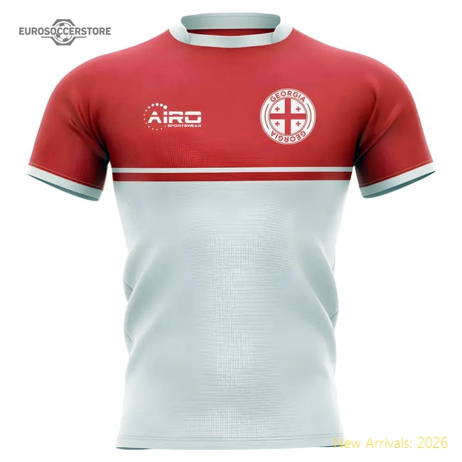 2025-2026 Georgia Training Concept Rugby Shirt-The Soccer Shirt Hub