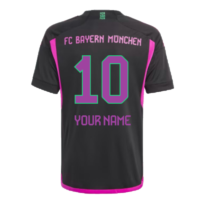 2023-2024 Bayern Munich Away Shirt (Kids) (Your Name)-The Soccer Shirt Hub