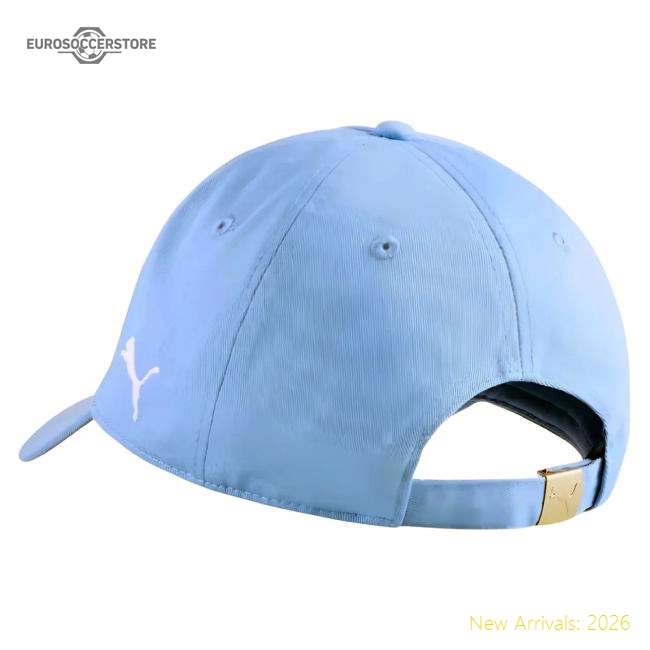 2025-2026 Manchester City Essentials Cap - Light Blue-The Soccer Shirt Hub