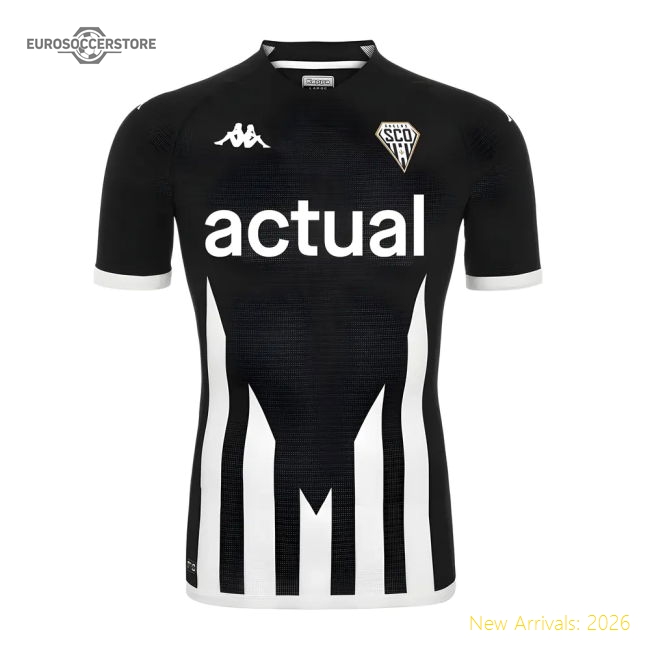 Angers 2022-23 Home Shirt (S) (Mint)-The Soccer Shirt Hub