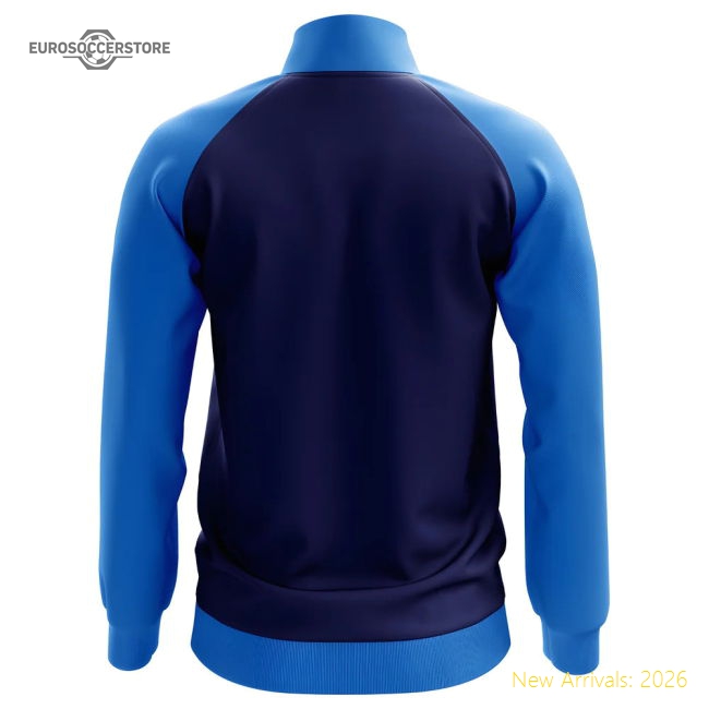 Argentina Concept Football Track Jacket (Navy) - Kids-The Soccer Shirt Hub