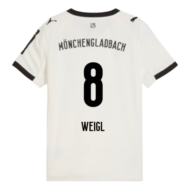 2025-2026 Borussia MGB Home Shirt (Kids) (Weigl 8)-The Soccer Shirt Hub