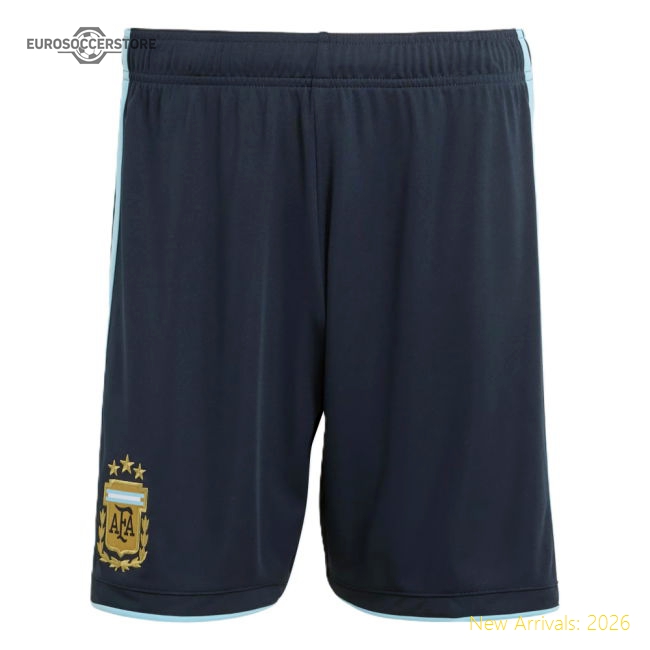 2026-2027 Argentina Home Shorts (Navy)-The Soccer Shirt Hub