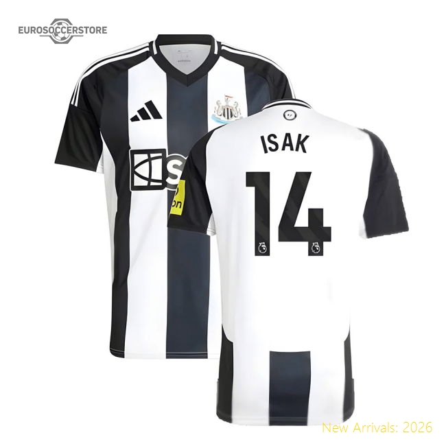 2024-2025 Newcastle Home Shirt (Isak 14)-The Soccer Shirt Hub