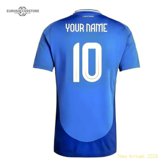 2024-2025 Italy Home Shirt (Your Name)-The Soccer Shirt Hub