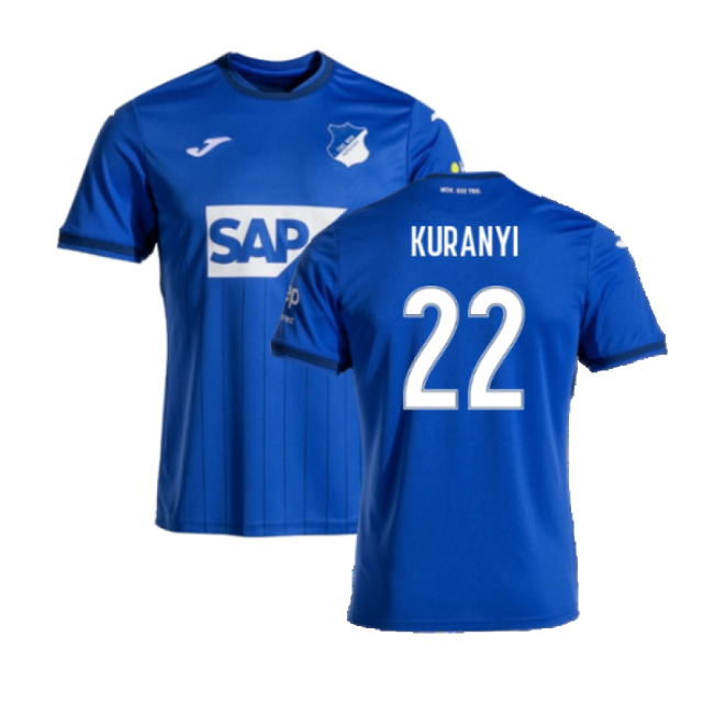 2024-2025 Hoffenheim Home Shirt (Kuranyi 22)-The Soccer Shirt Hub