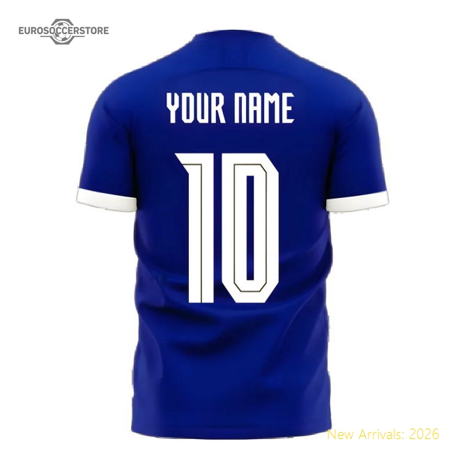 Greece 2025-2026 Away Concept Football Kit (Libero) (Your Name)-The Soccer Shirt Hub