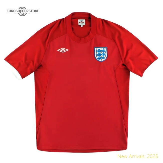 2010-2011 England Away Shirt-The Soccer Shirt Hub