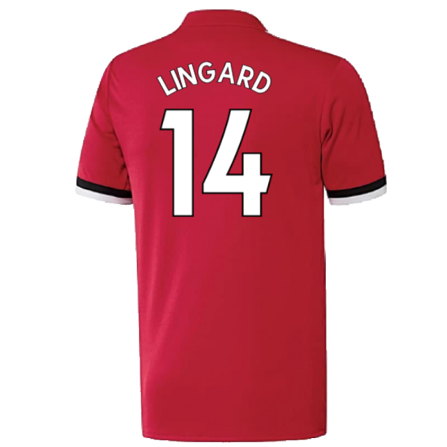 Manchester United 2017-18 Home Shirt ((Excellent) 4-5 Year) (Lingard 14)-The Soccer Shirt Hub