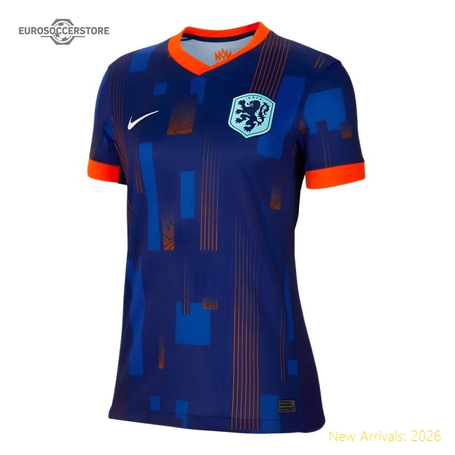 2024-2025 Netherlands Away Shirt (Womens)-The Soccer Shirt Hub