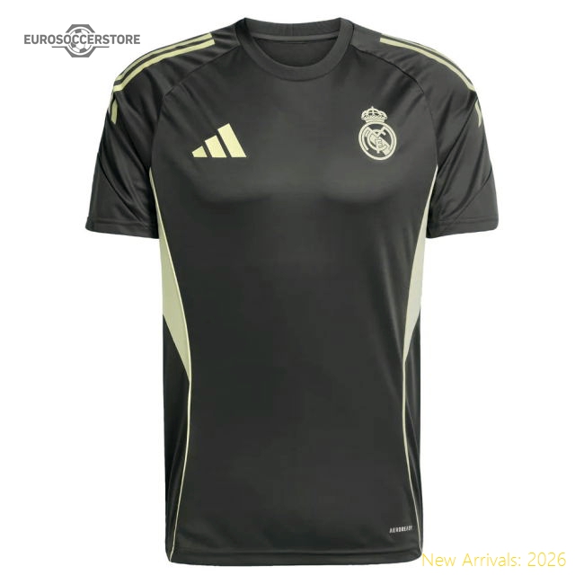 2025-2026 Real Madrid Training Jersey (Utility Grey) (Rudiger 22)-The Soccer Shirt Hub
