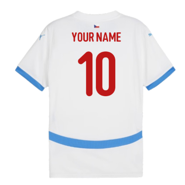 2024-2025 Czech Republic Away Shirt (Your Name)-The Soccer Shirt Hub