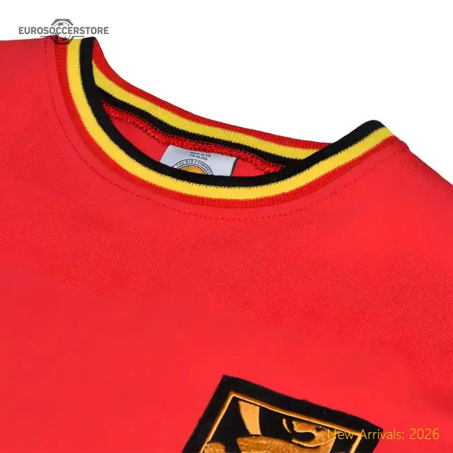 Belgium 1960s Retro Football Shirt-The Soccer Shirt Hub