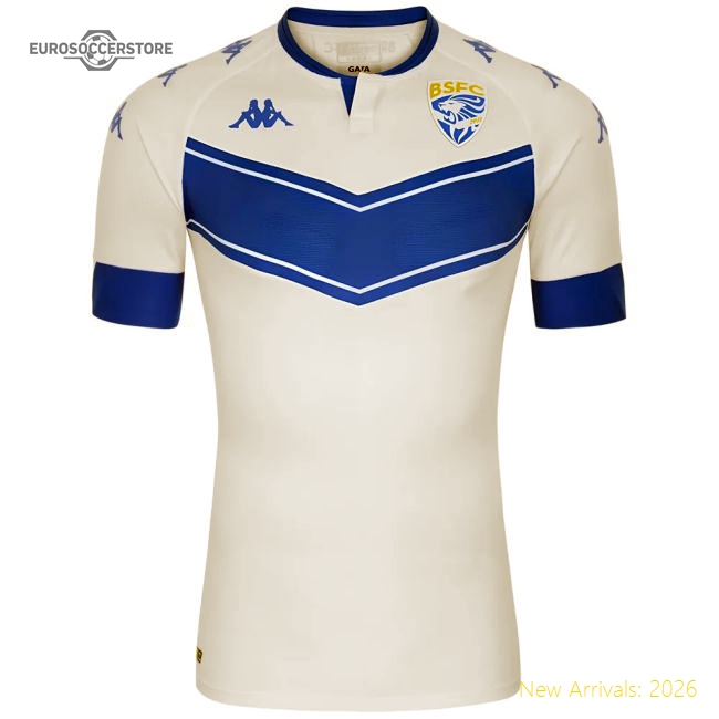 Brescia 2020-21 Away Shirt (Sponsorless) (XL) (Mint)-The Soccer Shirt Hub