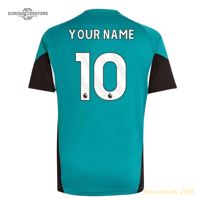 2025-2026 Liverpool EU Training Jersey (Green) - Kids (Your Name)-The Soccer Shirt Hub