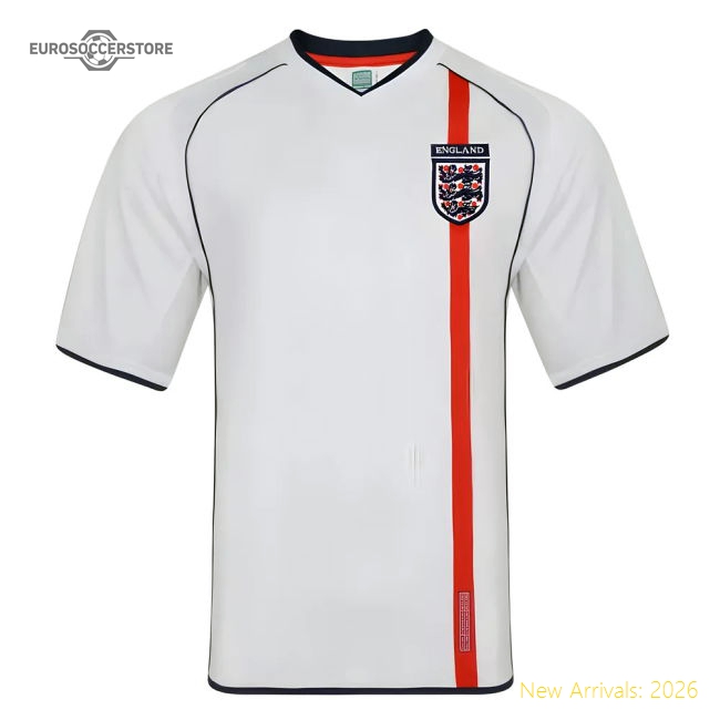England 2002 Retro Football shirt-The Soccer Shirt Hub