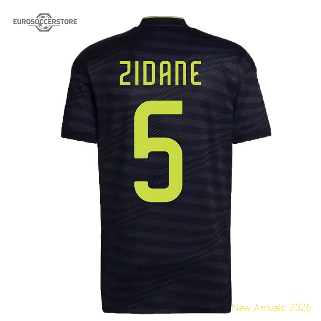 2022-2023 Real Madrid Third Shirt (ZIDANE 5)-The Soccer Shirt Hub