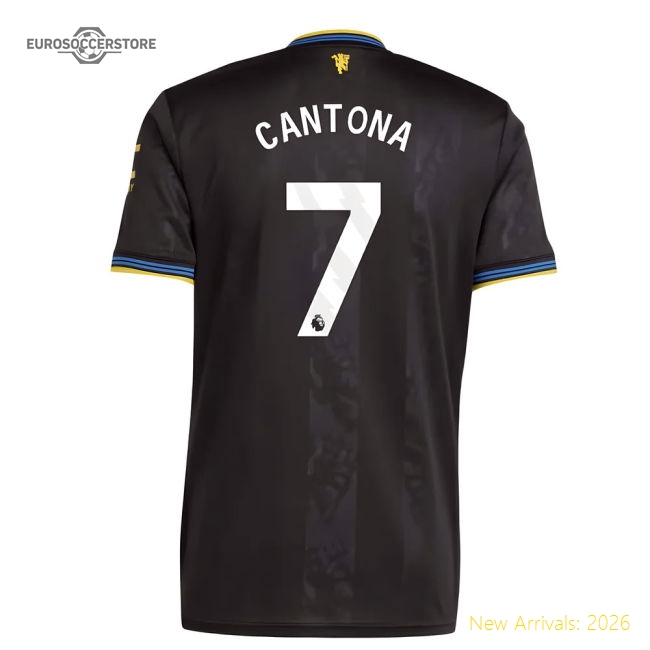 2025-2026 Manchester United Third Shirt (Cantona 7)-The Soccer Shirt Hub