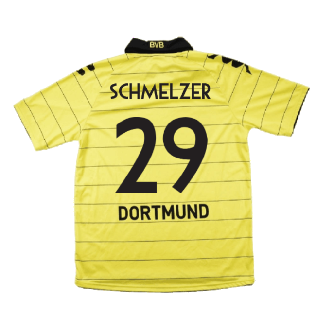 Borussia Dortmund 2010-11 Home Shirt ((Excellent) M) (Schmelzer 29)-The Soccer Shirt Hub