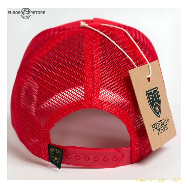 Albania Shqiponje Trucker Cap (Red)-The Soccer Shirt Hub