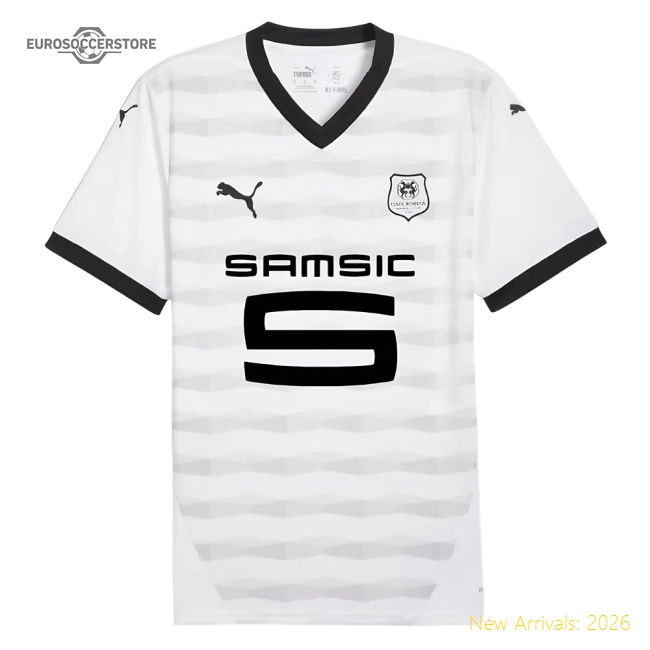 2024-2025 Stade Rennais Away Shirt (Bourigeaund 14)-The Soccer Shirt Hub