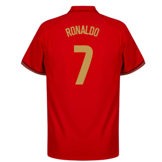 2020-2021 Portugal Home Shirt (RONALDO 7)-The Soccer Shirt Hub