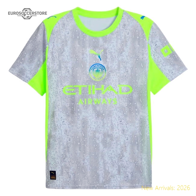 2025-2026 Man City Third Shirt (Wright Phillips 29)-The Soccer Shirt Hub