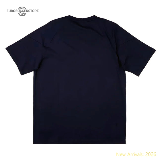 2024-2025 Man Utd Training Tee (Night Indigo)-The Soccer Shirt Hub