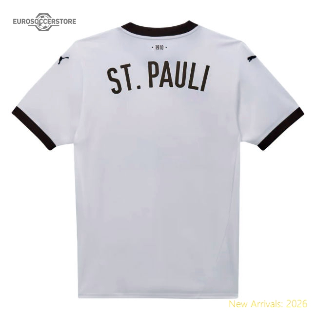 2024-2025 St Pauli Away Shirt-The Soccer Shirt Hub