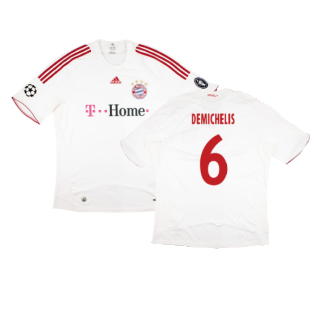 Bayern Munich 2008-09 Third Shirt ((Very Good) XXL) (Demichelis 6)-The Soccer Shirt Hub