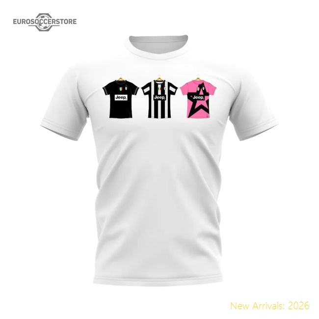 Juventus 2012-2013 Retro Shirt T-shirt (White)-The Soccer Shirt Hub