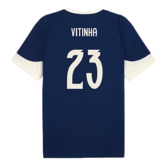 2025-2026 Portugal Training Jersey (Persian Blue) (Vitinha 23)-The Soccer Shirt Hub
