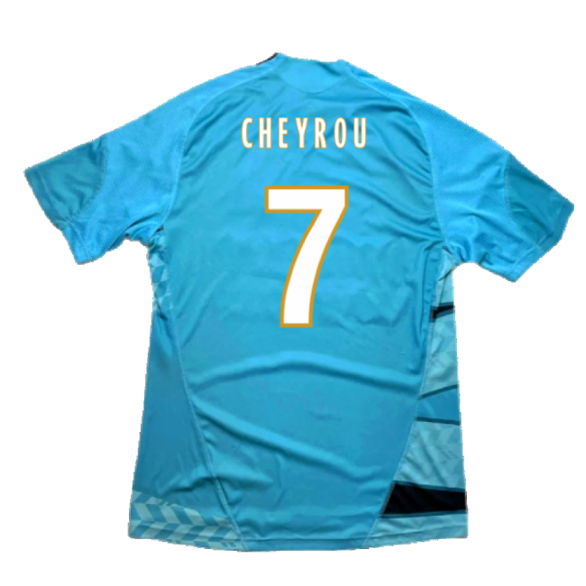 Marseille 2009-10 Away Shirt ((Excellent) M) (Cheyrou 7)-The Soccer Shirt Hub
