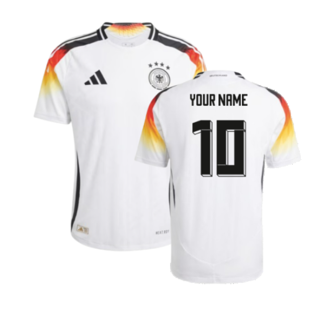 2024-2025 Germany Authentic Home Shirt (Your Name)-The Soccer Shirt Hub