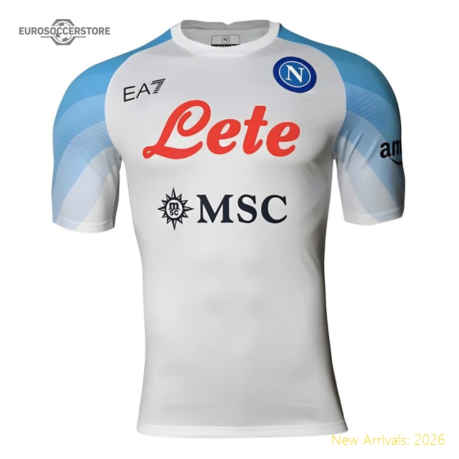Napoli 2022-2023 Away Player Issue Shirt (XL) (Very Good)-The Soccer Shirt Hub