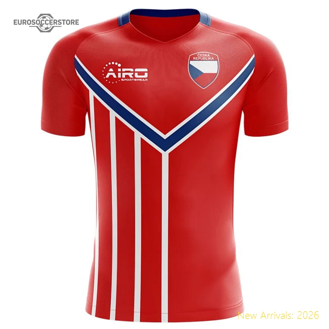 2025-2026 Czech Republic Home Concept Football Shirt-The Soccer Shirt Hub