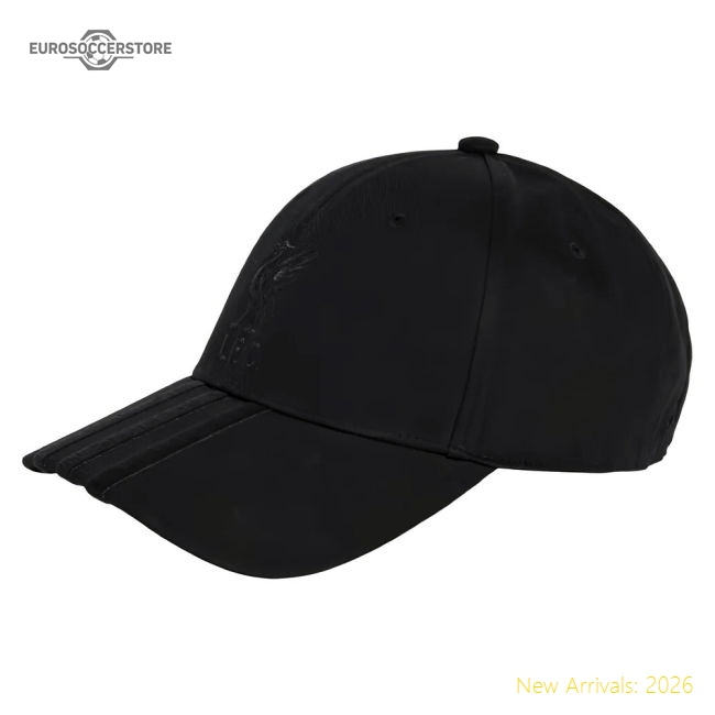 2025-2026 Liverpool Baseball Cap (Black)-The Soccer Shirt Hub