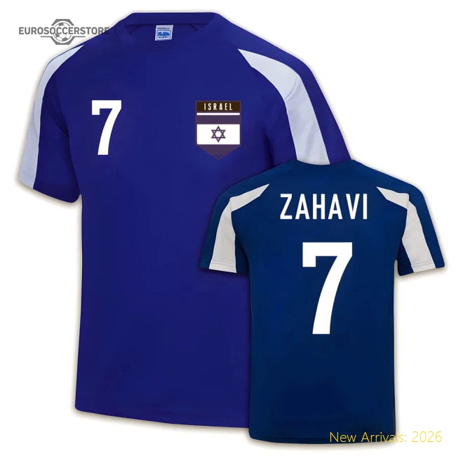 Israel Sports Training Jersey (Zahavi 7)-The Soccer Shirt Hub