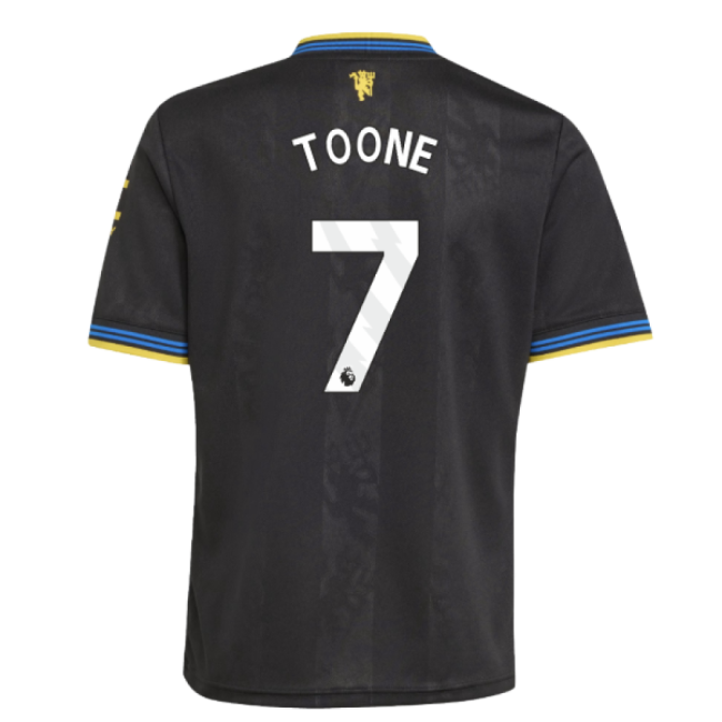 2025-2026 Man Utd Third Shirt (Kids) (Toone 7)-The Soccer Shirt Hub