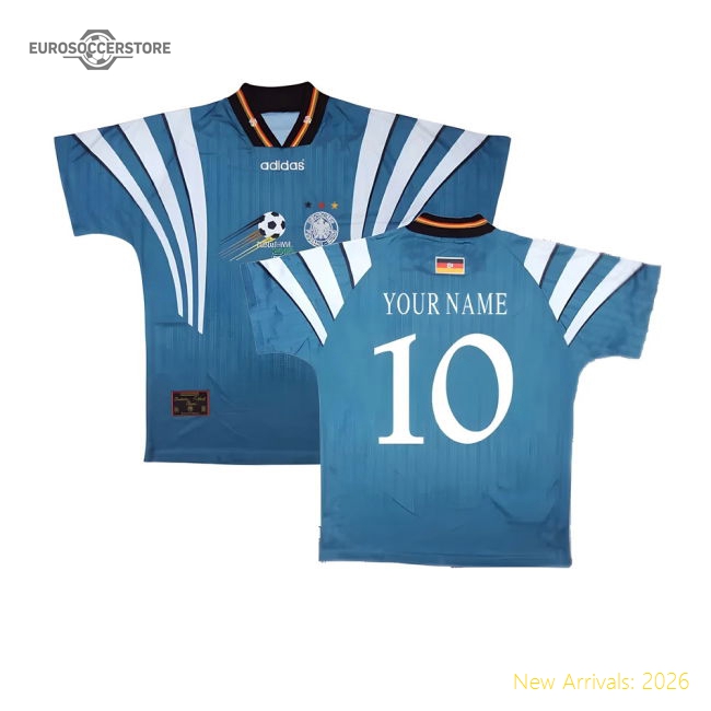 Germany 1996-98 Away Shirt ((Very Good) S) (Your Name)-The Soccer Shirt Hub