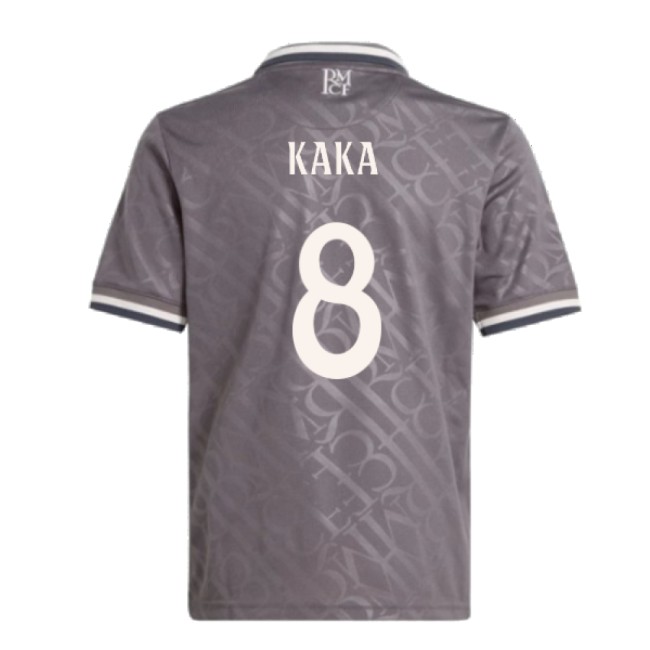 2024-2025 Real Madrid Third Shirt (Kids) (Kaka 8)-The Soccer Shirt Hub