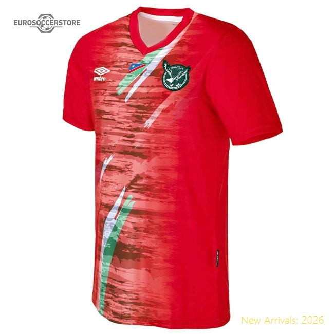 2021-2022 Namibia Home Shirt-The Soccer Shirt Hub