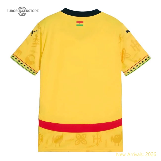2024-2025 Ghana Away Shirt (Kids)-The Soccer Shirt Hub