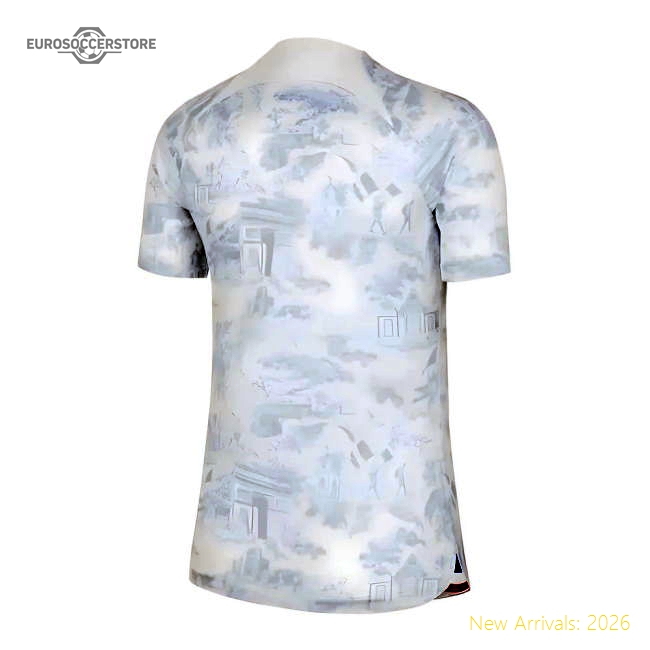2022-2023 France Away Shirt (Ladies)-The Soccer Shirt Hub