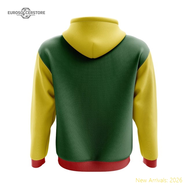 Ethiopia Concept Country Football Hoody (Green)-The Soccer Shirt Hub
