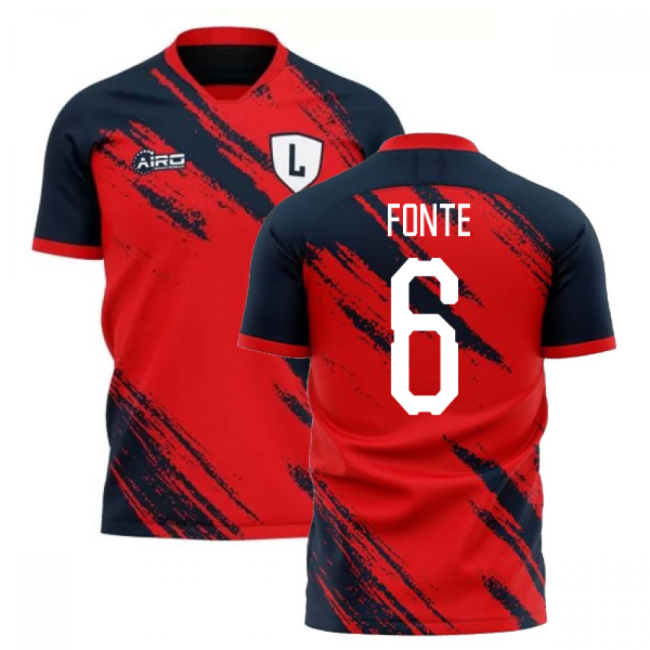 2025-2026 Lille Home Concept Football Shirt (FONTE 6)-The Soccer Shirt Hub