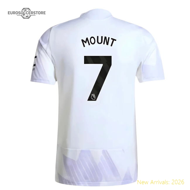 2025-2026 Man Utd Authentic Away Shirt (Mount 7)-The Soccer Shirt Hub