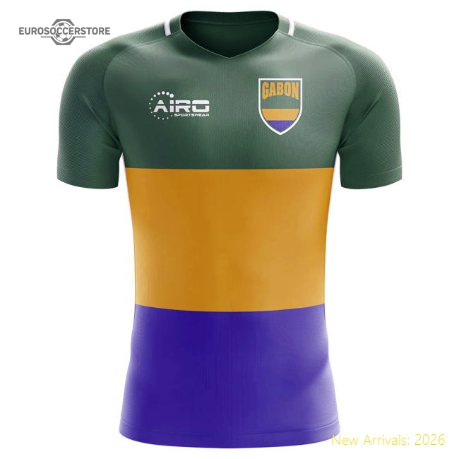2025-2026 Gabon Home Concept Football Shirt (Aubameyang 9)-The Soccer Shirt Hub
