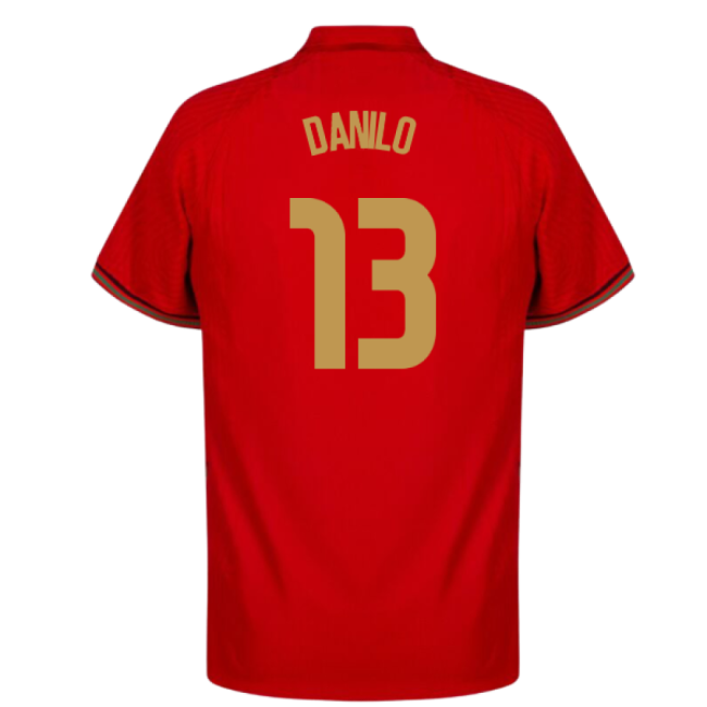 2020-2021 Portugal Home Shirt (DANILO 13)-The Soccer Shirt Hub