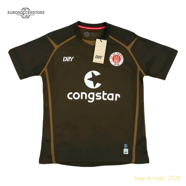 2022-2023 St Pauli Home Shirt-The Soccer Shirt Hub